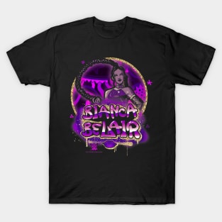 Bianca Belair Dripping Cartoon T-Shirt